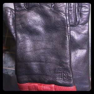 Women’s RL Ralph L ..all leather gloves